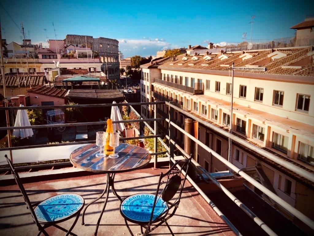 Attico Loft & Rooftop Colosseo Róma Kültér fotó